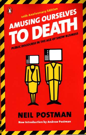 Illustration for article titled Laugh tracks, Amusing Ourselves To Death and Pretentious Blather About Critical and Uncritical TV Watching